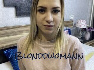 Blonddwomann