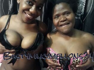 Bustymlkymellons34