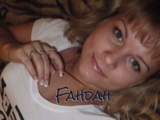 Fahdah